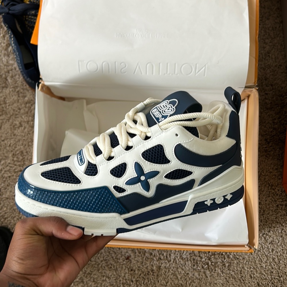 louis vuitton shoes, Navy Blue, Brand Neww.. Never Worn